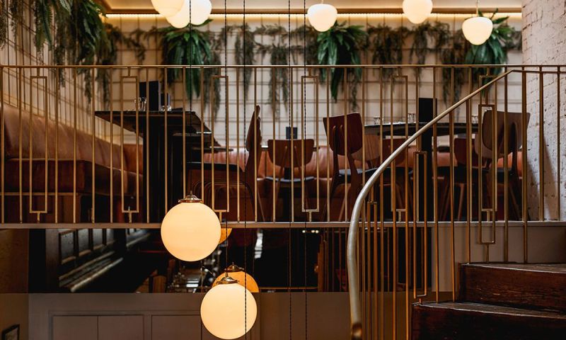 复古主题餐厅里的那些灵魂灯光