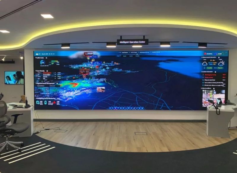 资讯 | 艾比森LED显示屏助力华为迪拜展厅绽放光彩