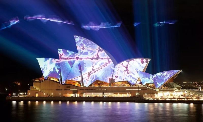 一分钟带你体验2019悉尼灯光节