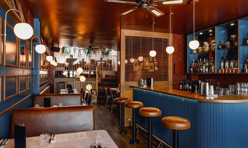 复古主题餐厅里的那些灵魂灯光