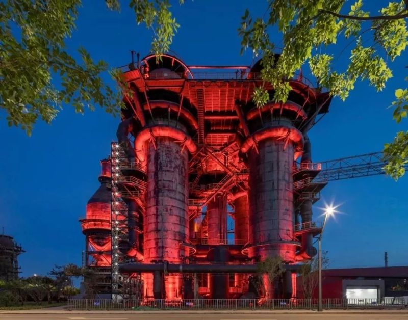 首钢三高炉博物馆及其附属构筑物照明设计赏析