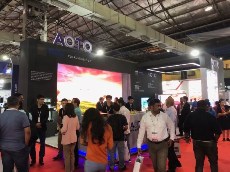 借势InfoComm印度展，奥拓电子踏出深耕印度市场重要一步