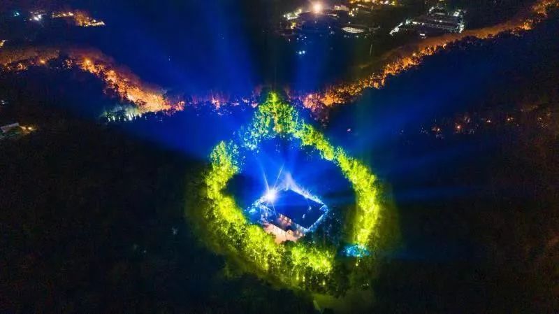 七夕夜，“美龄宫项链”再次被点亮！