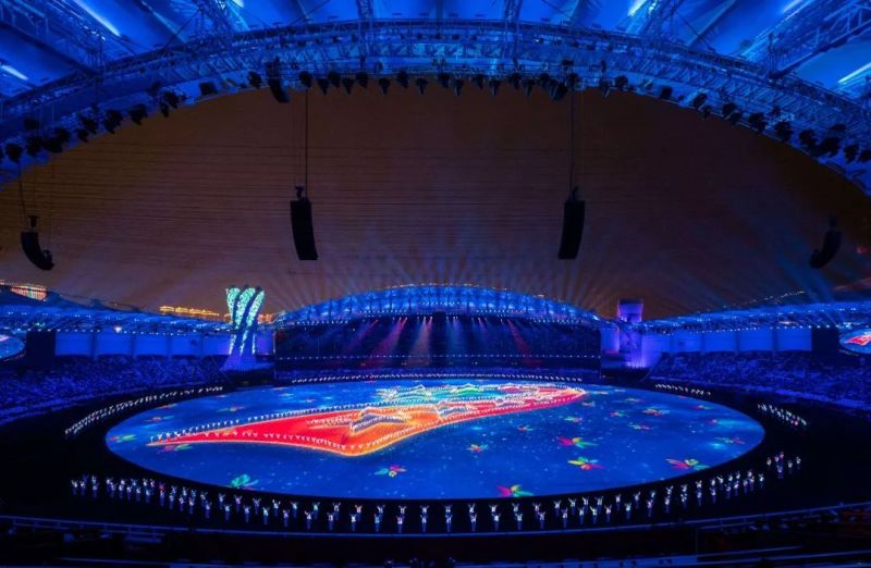 主创团队揭秘军运会开幕式演出背后的“光影故事”