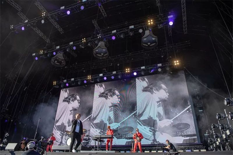 洲明雷迪奥透明屏闪耀苏格兰TRNSMT音乐节