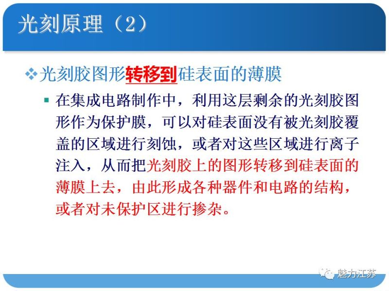 光刻与刻蚀工艺