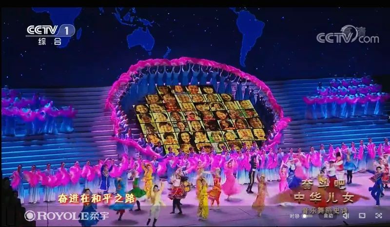 国庆70周年上的中国芯、中国屏