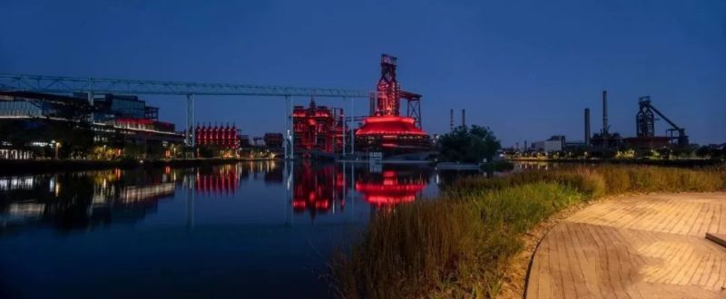 首钢三高炉博物馆及其附属构筑物照明设计赏析