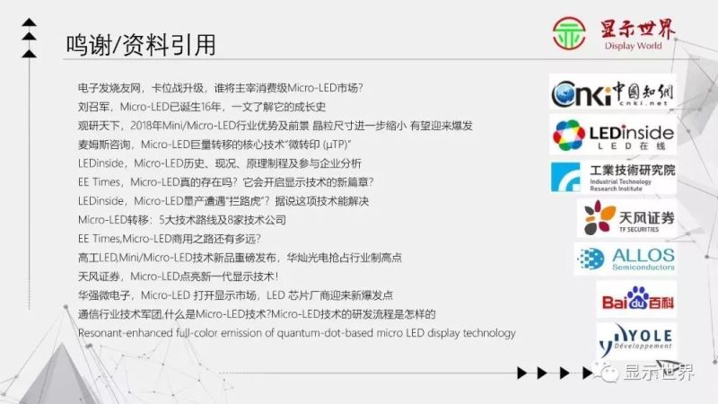 【光电科普知识】显示技术科普——Micro-LED