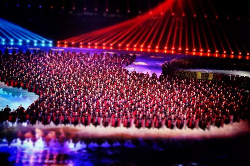 主创团队揭秘军运会开幕式演出背后的“光影故事”