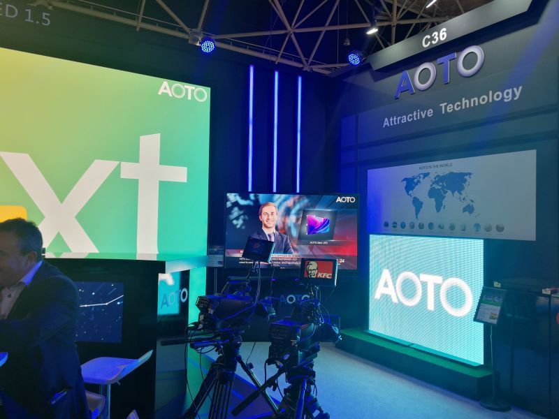 奥拓电子全新二代虚拟转播技术成功亮相2019 IBC