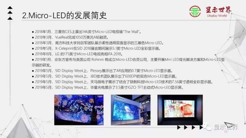 【光电科普知识】显示技术科普——Micro-LED