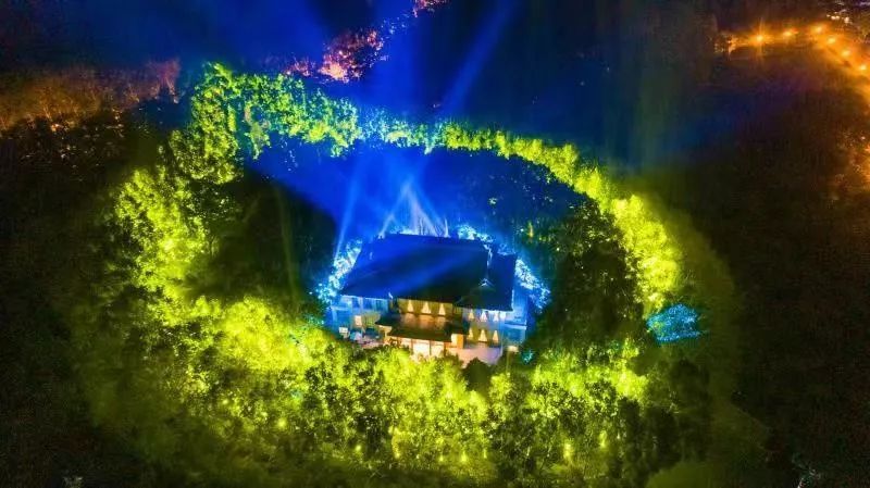 七夕夜，“美龄宫项链”再次被点亮！