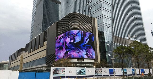 尖角过渡LED显示屏发明专利 实现转角屏技术