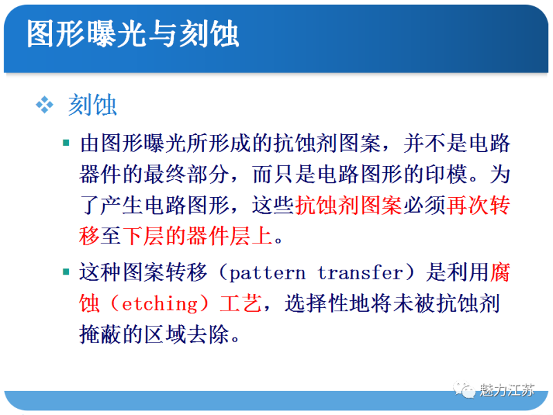 光刻与刻蚀工艺