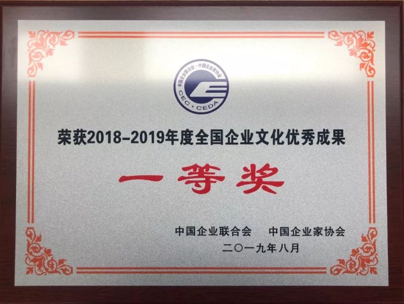 利亚德集团喜获“2018~2019年度全国企业文化优秀成果”一等奖