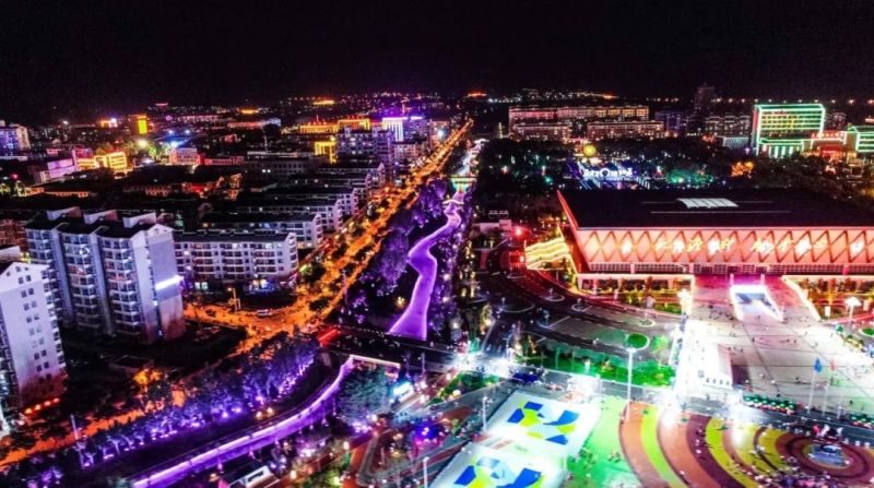 山西亮起来！流光溢彩迎“二青会”