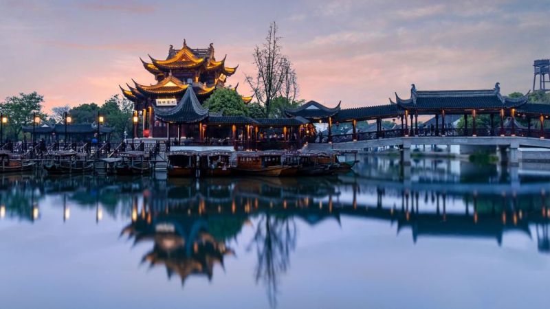 苏州甪直古镇夜景照明设计详解