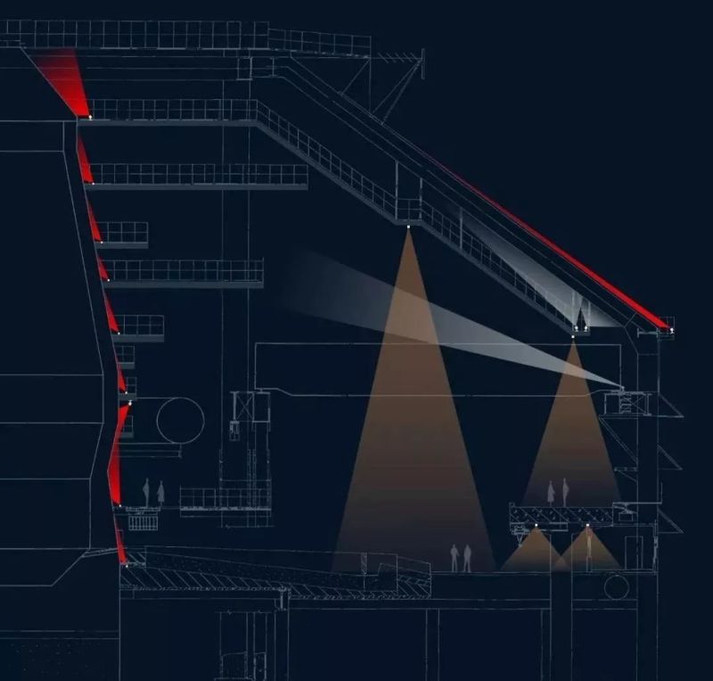 首钢三高炉博物馆及其附属构筑物照明设计赏析