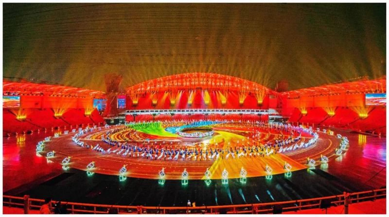 主创团队揭秘军运会开幕式演出背后的“光影故事”