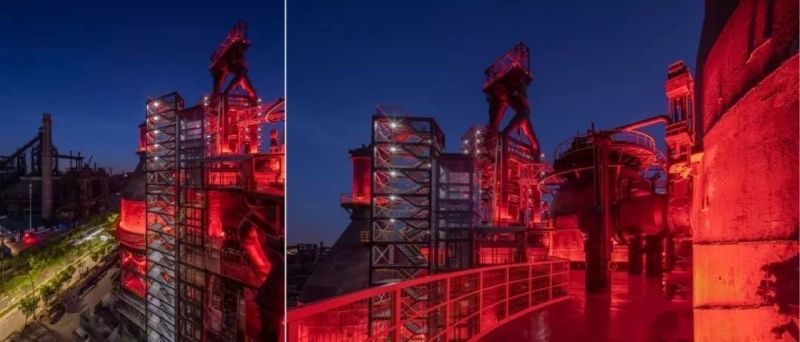 首钢三高炉博物馆及其附属构筑物照明设计赏析