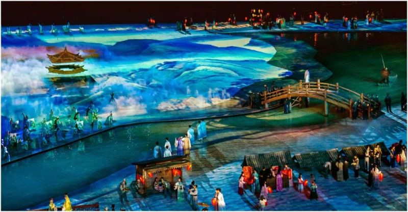 主创团队揭秘军运会开幕式演出背后的“光影故事”