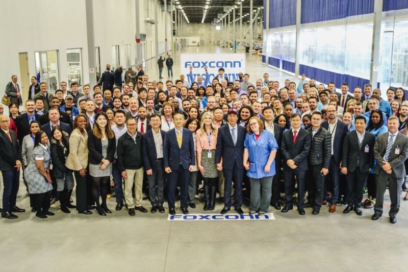 鸿海美国6代面板厂最新消息  主建筑现已动工  明年Q4量产