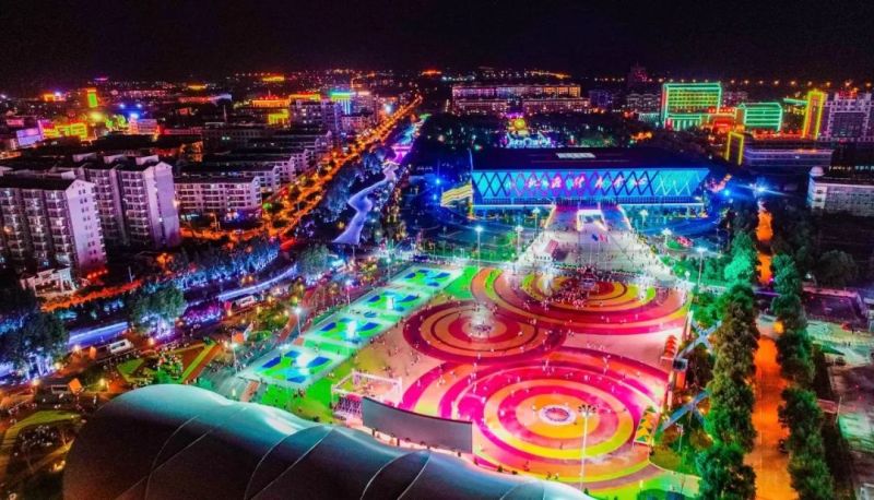 山西亮起来！流光溢彩迎“二青会”