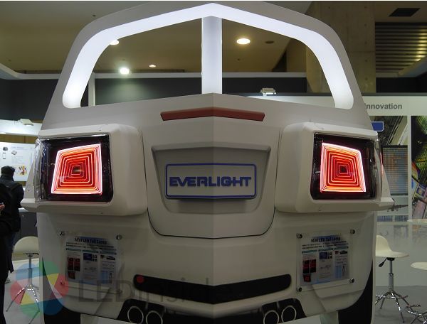  亿光于日本展出车用Mini尾灯及红外灯控模块