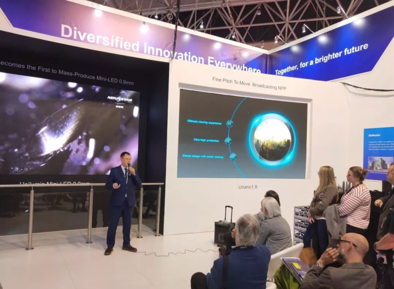 洲明科技4K Mini-LED0.9显示屏亮相ISE展， 或引领行业进入Mini-LED量产时代