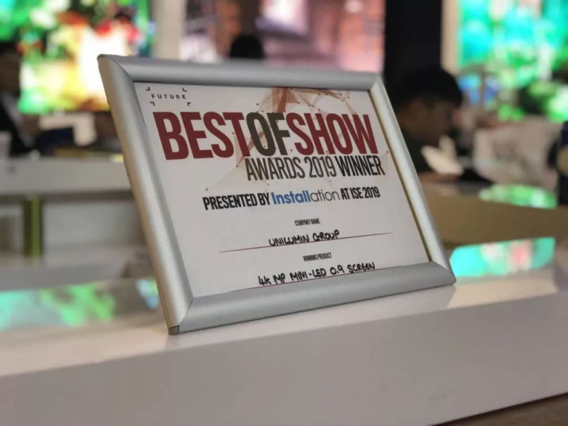 洲明科技4K Mini-LED0.9显示屏亮相ISE展， 或引领行业进入Mini-LED量产时代