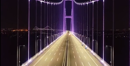 又一超级工程！虎门二桥全线调试亮灯