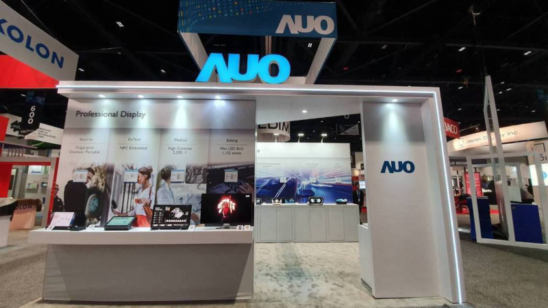  友达SID获最佳大型展位奖，AM- Mini LED最受关注