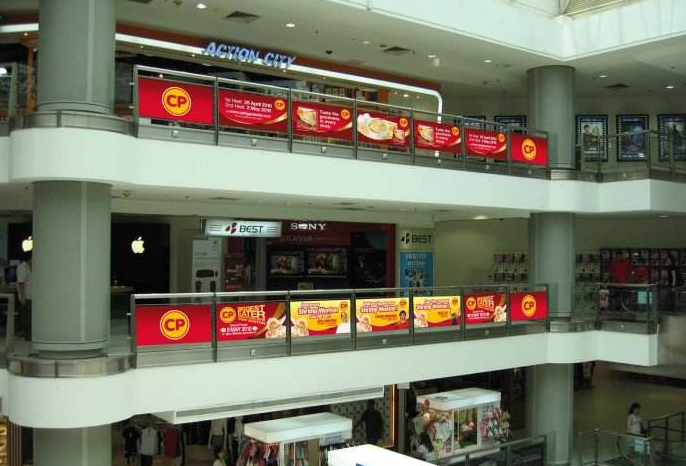 COB全天候通透屏在商业显示中的场景应用