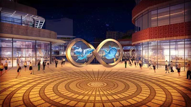 COB全天候通透屏在商业显示中的场景应用