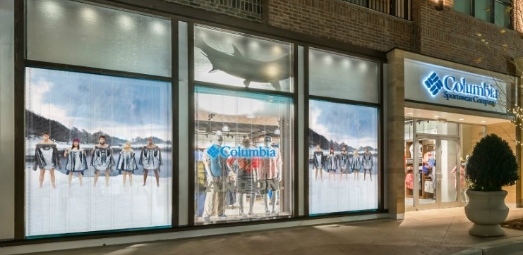 COB全天候通透屏在商业显示中的场景应用