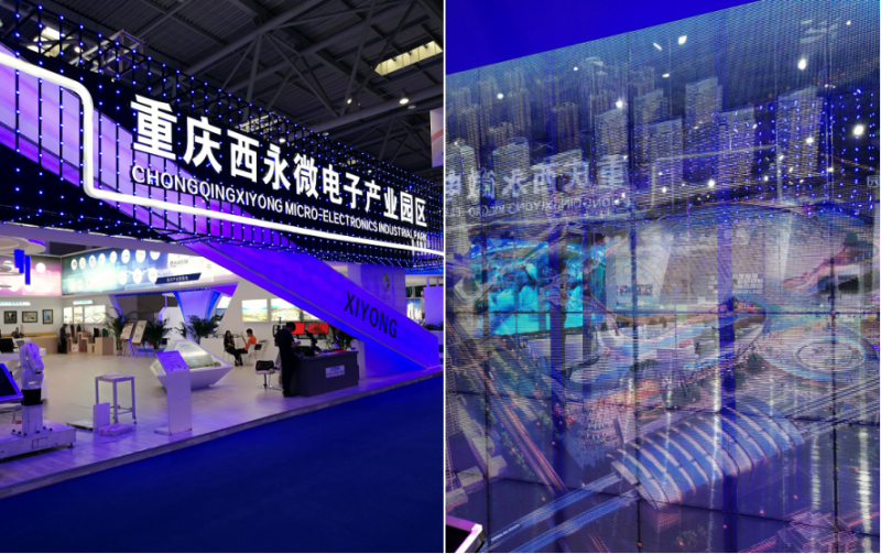 COB全天候通透屏在商业显示中的场景应用