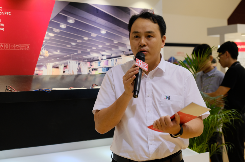 明纬展出最新LED电源和KNX产品