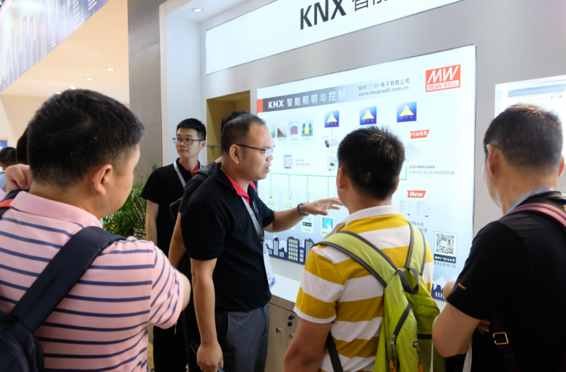 明纬展出最新LED电源和KNX产品