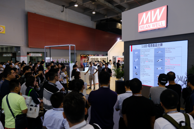 明纬展出最新LED电源和KNX产品