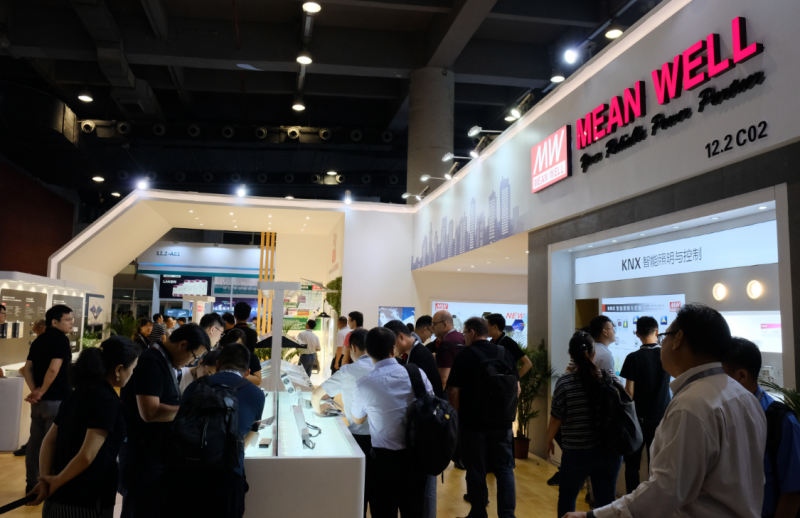 明纬展出最新LED电源和KNX产品