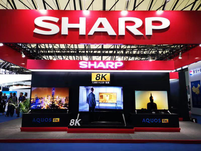 夏普展示120英寸AM Mini LED QD 8K电视