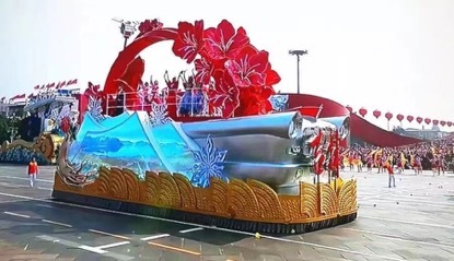 原来如此！引人注目的70周年国庆典礼主显示屏，芯片来自这家！