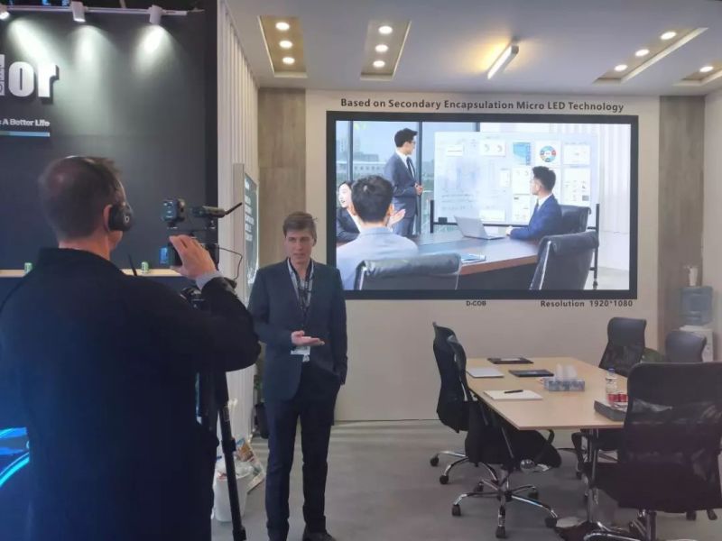 荷兰ISE如约而至，深德彩D-COB产品海外首推