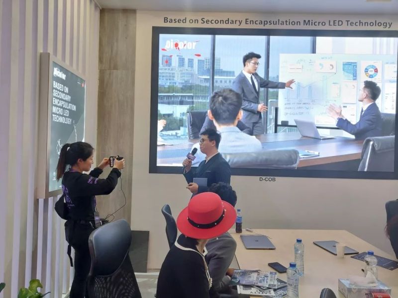 荷兰ISE如约而至，深德彩D-COB产品海外首推