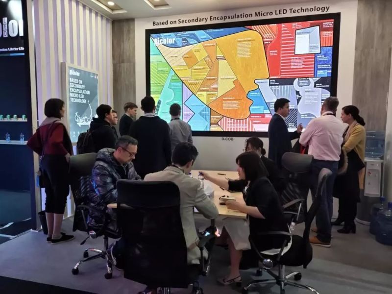 荷兰ISE如约而至，深德彩D-COB产品海外首推