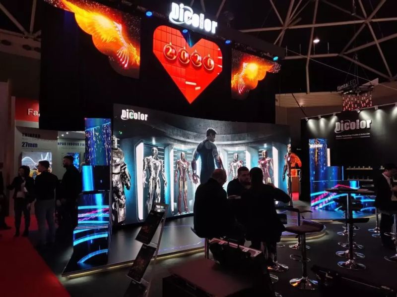 荷兰ISE如约而至，深德彩D-COB产品海外首推