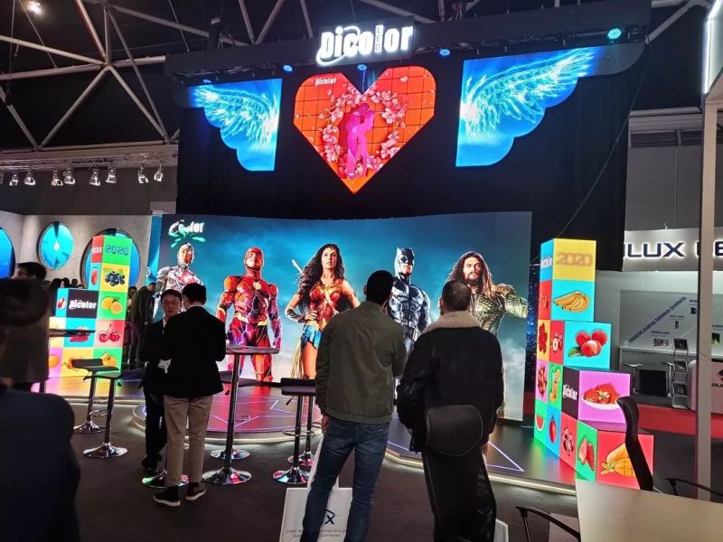 荷兰ISE如约而至，深德彩D-COB产品海外首推