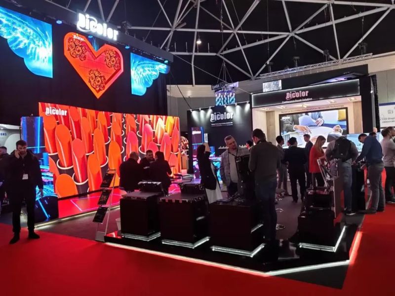 荷兰ISE如约而至，深德彩D-COB产品海外首推