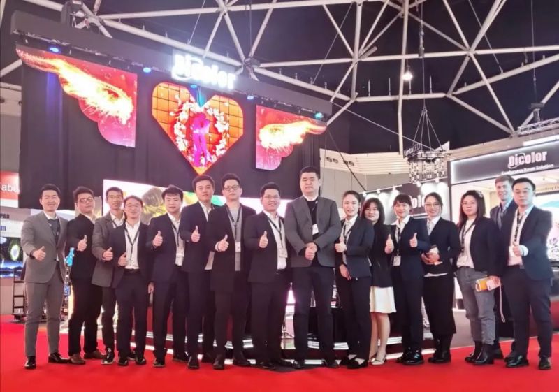 荷兰ISE如约而至，深德彩D-COB产品海外首推